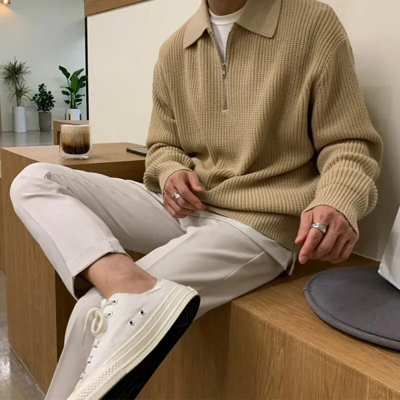 Durand™ | Tricot à Zip 1/4