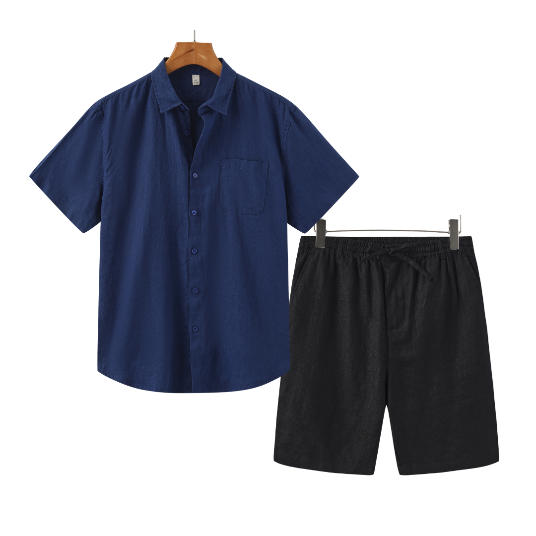 Durand™ | Ensemble en Lin (Shorts)