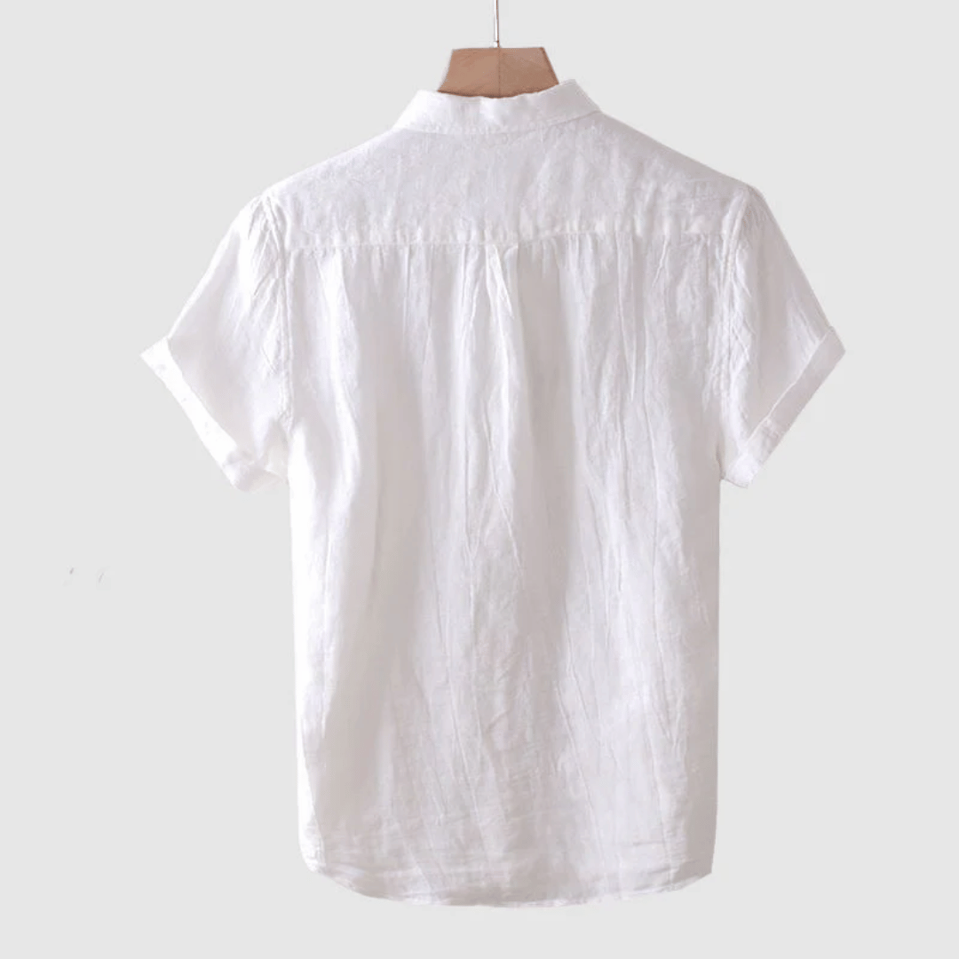 Durand™ | Chemise en lin à manches courtes