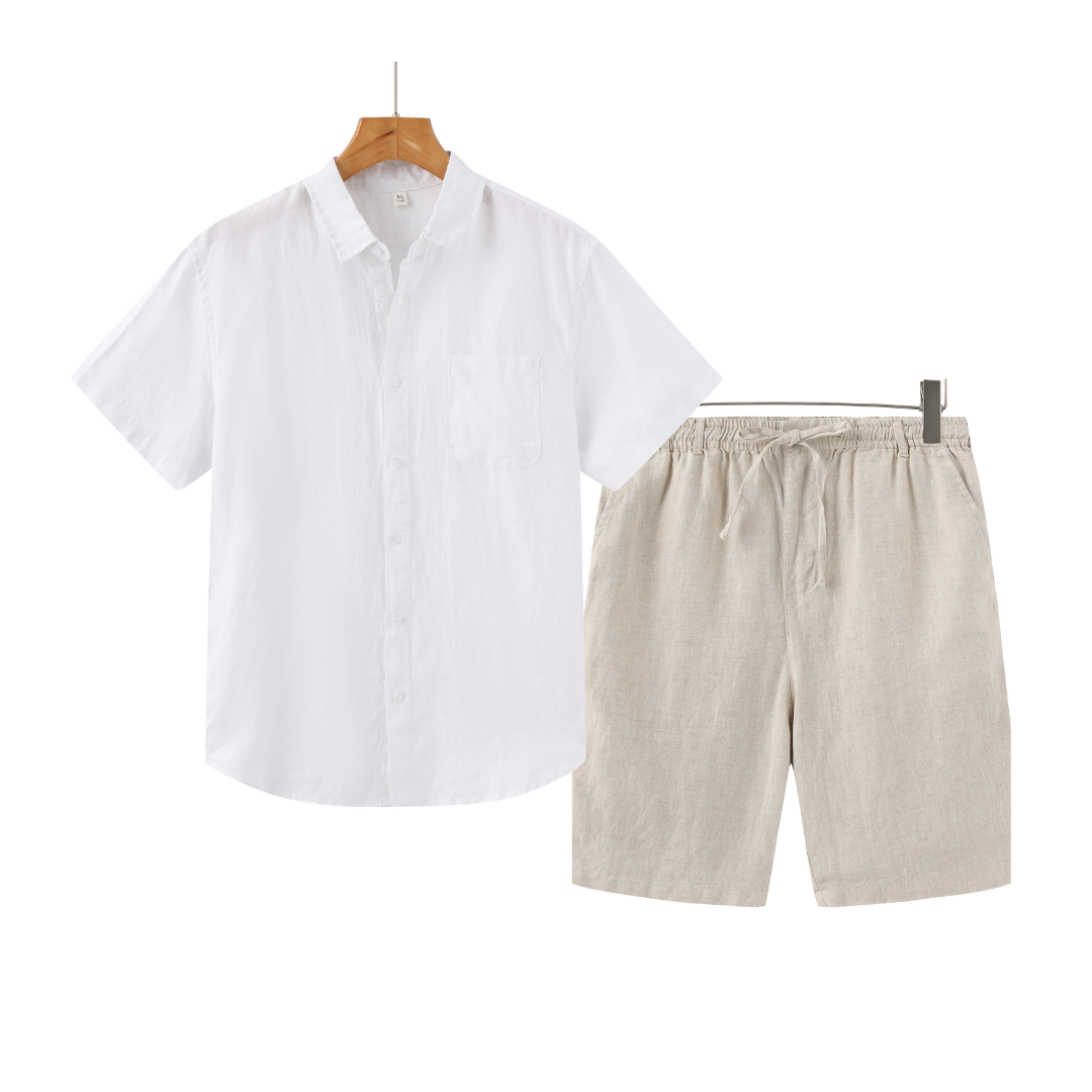 Durand™ | Ensemble en Lin (Shorts)