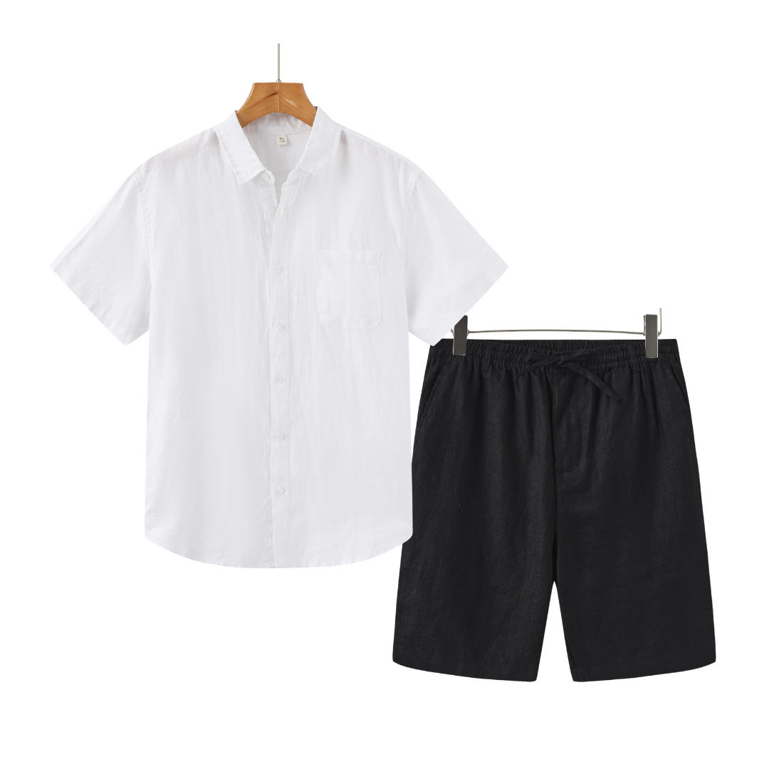 Durand™ | Ensemble en Lin (Shorts)
