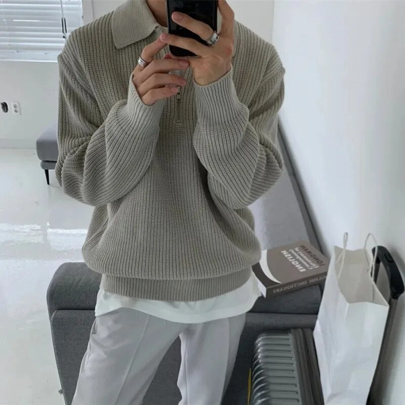 Durand™ | Tricot à Zip 1/4