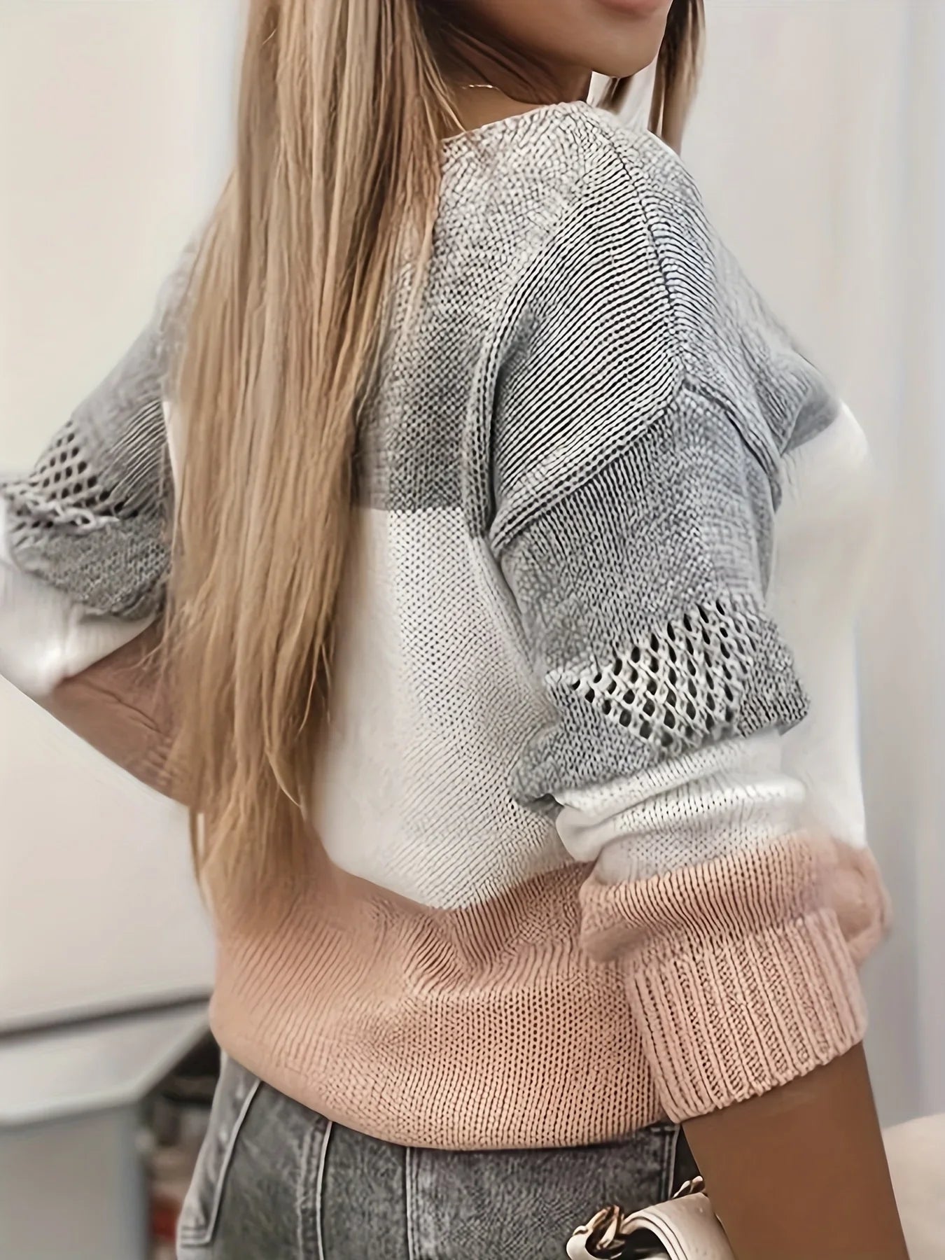 Durand™ | Pull en Maille Découpé
