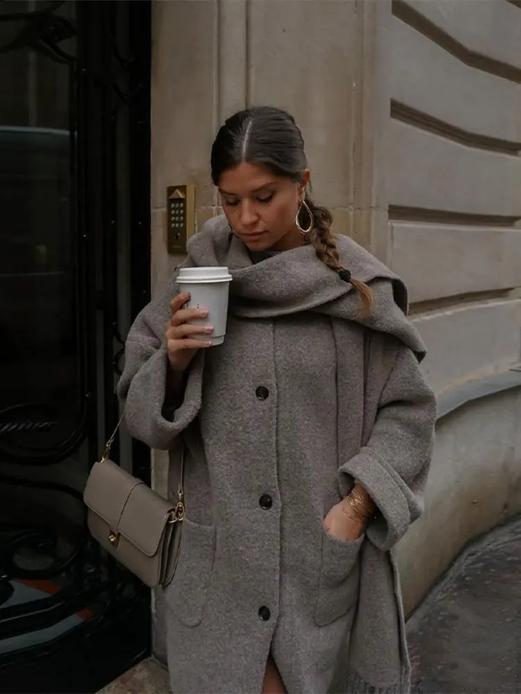 Durand™ | Manteau foulard viral