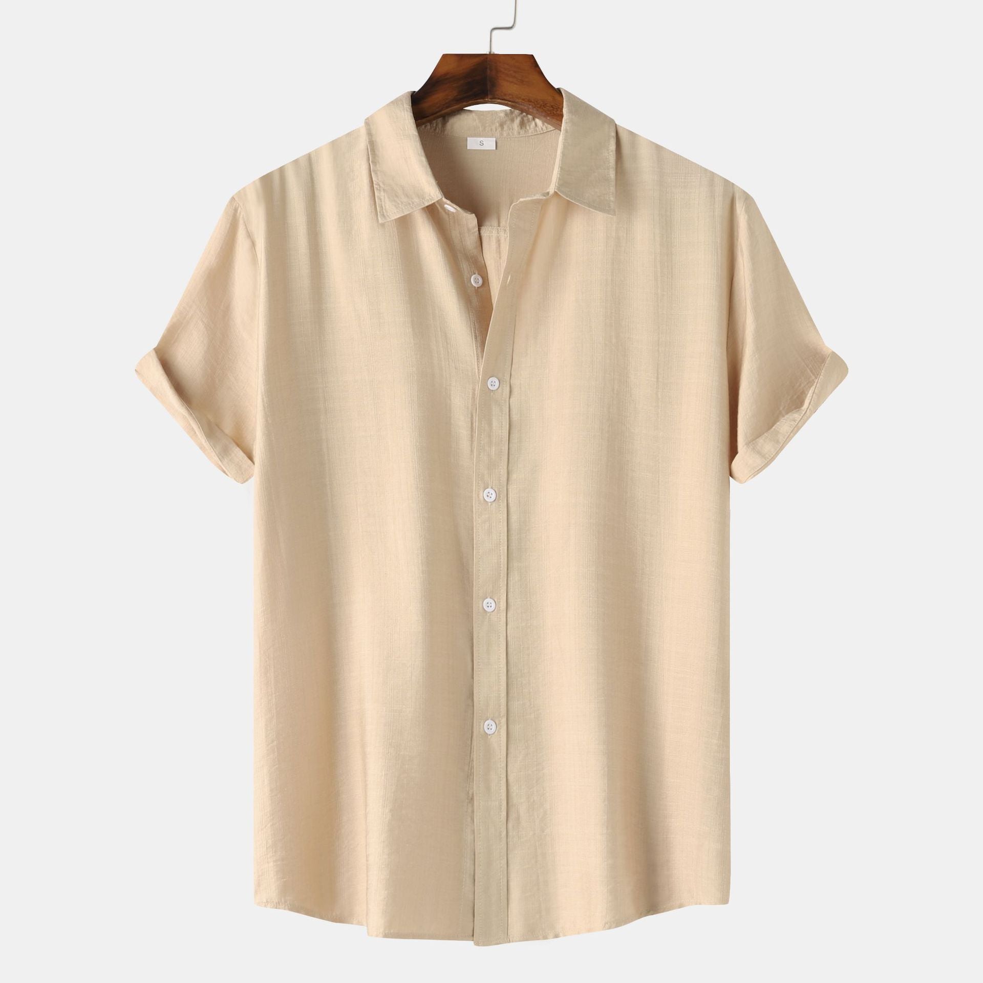 Durand™ | Chemise en lin à manches courtes