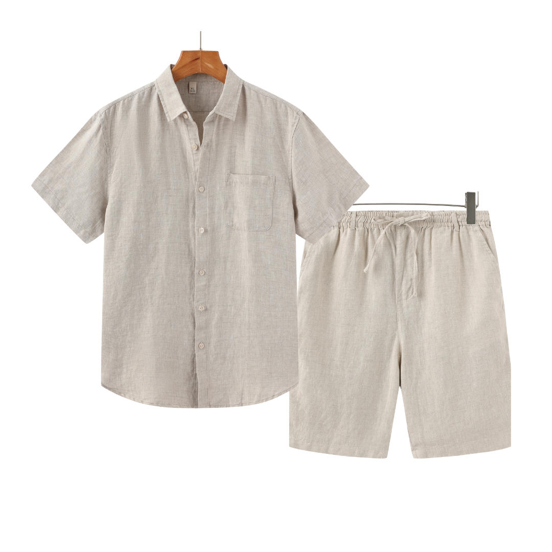 Durand™ | Ensemble en Lin (Shorts)