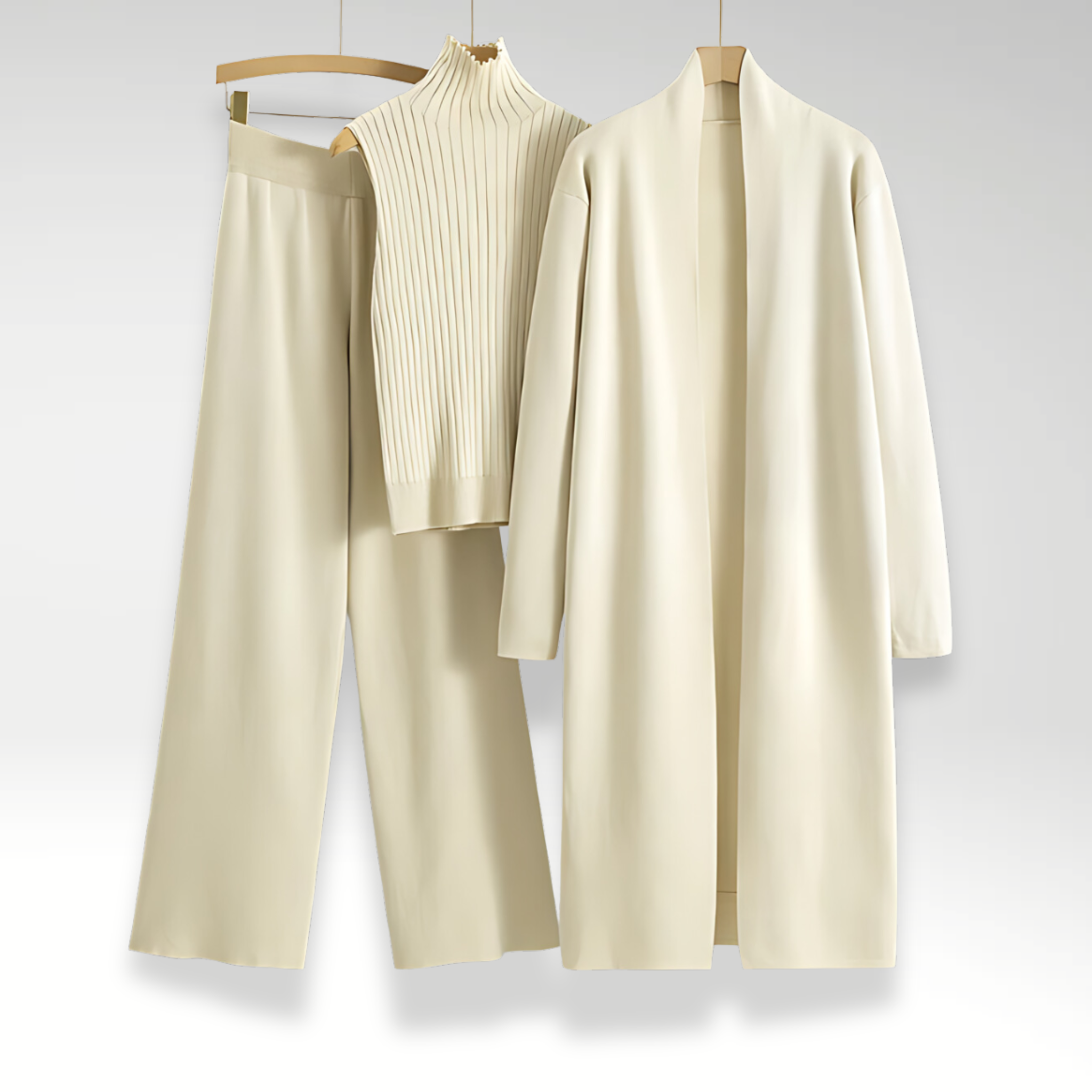 Durand™ | Ensemble trois pièces en maille Luxe
