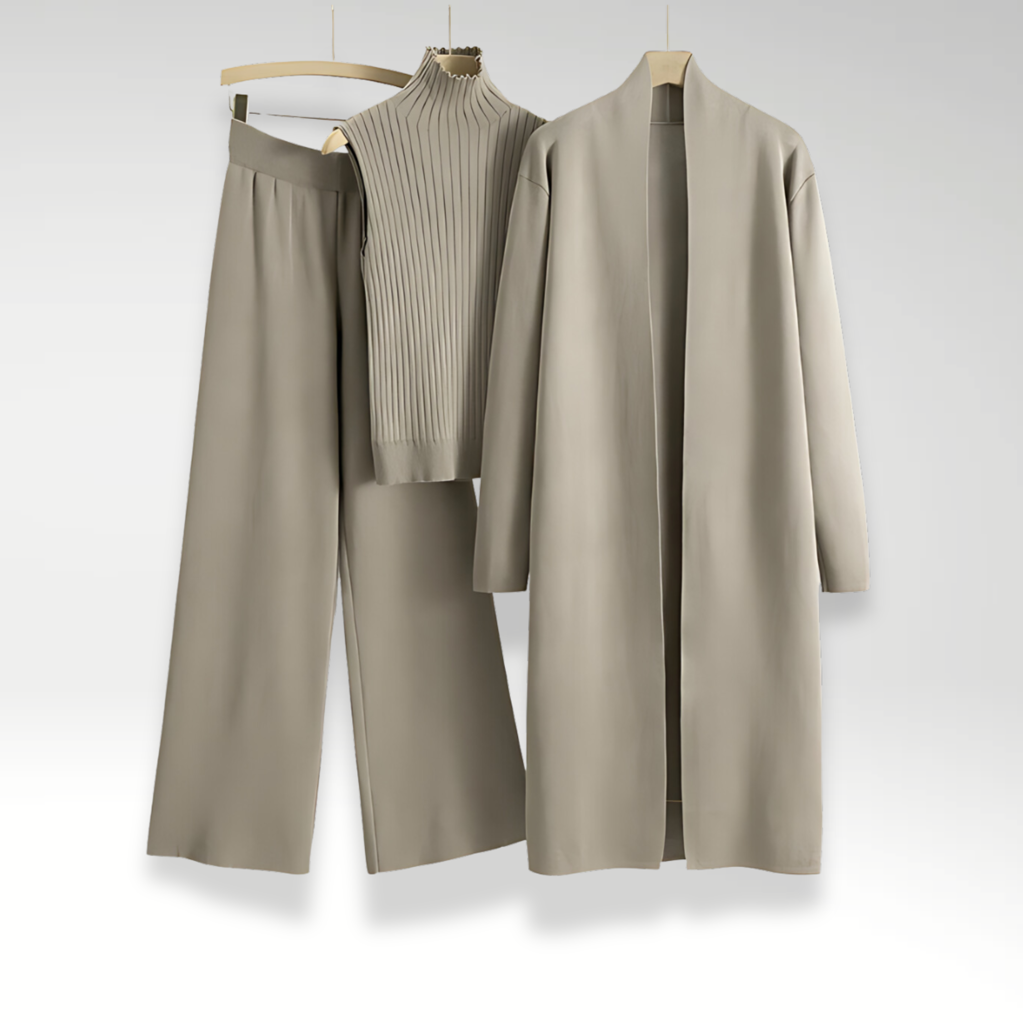Durand™ | Ensemble trois pièces en maille Luxe