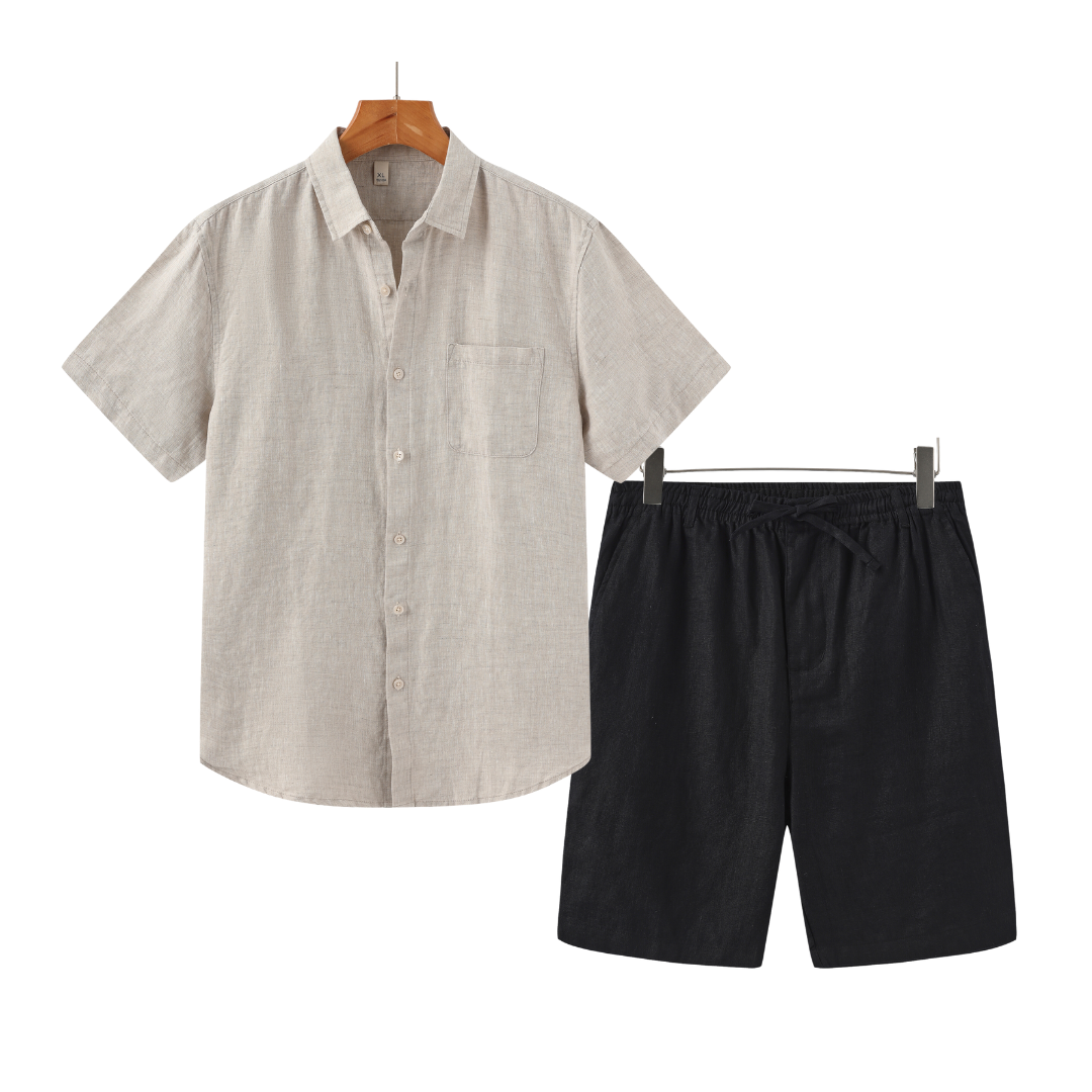 Durand™ | Ensemble en Lin (Shorts)