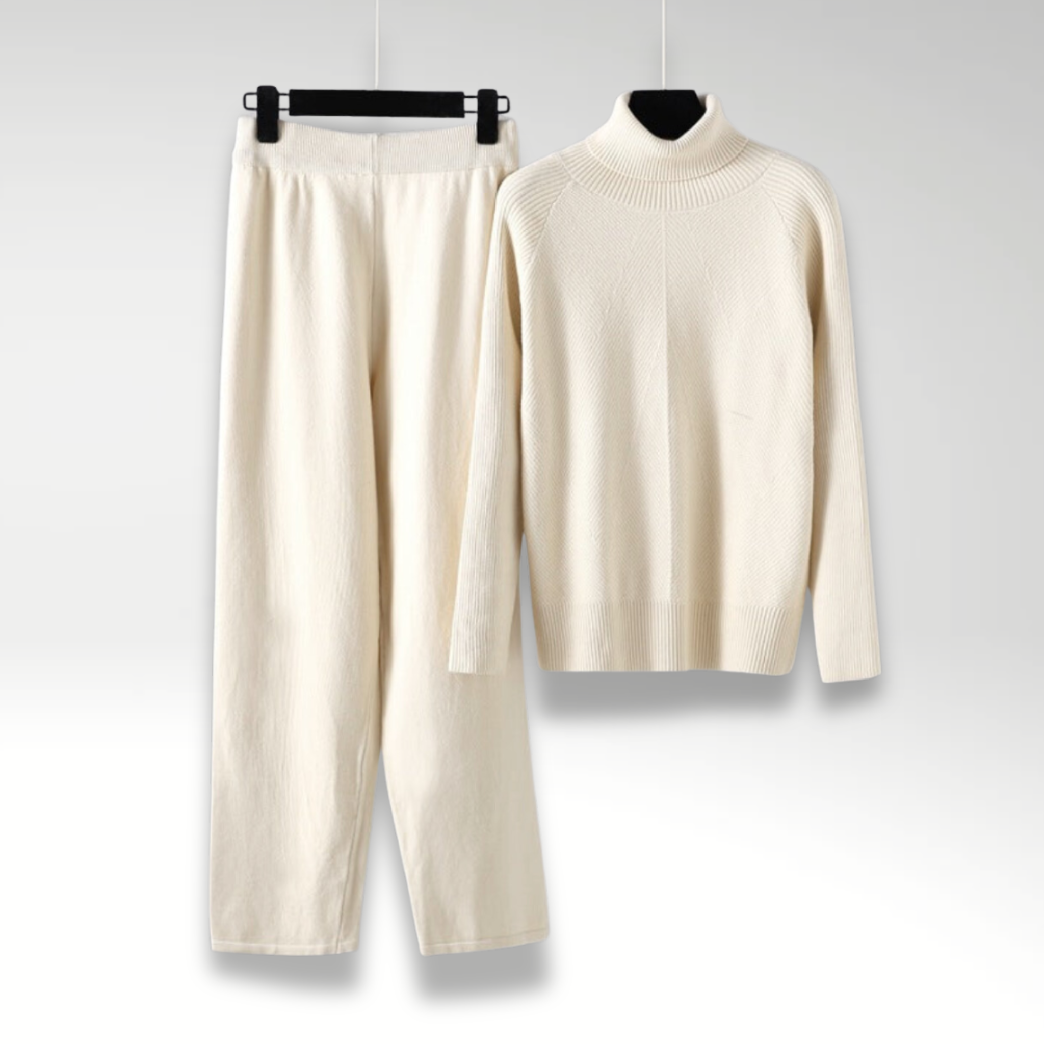 Durand™ | Ensemble deux pièces Lounge en tricot torsadé