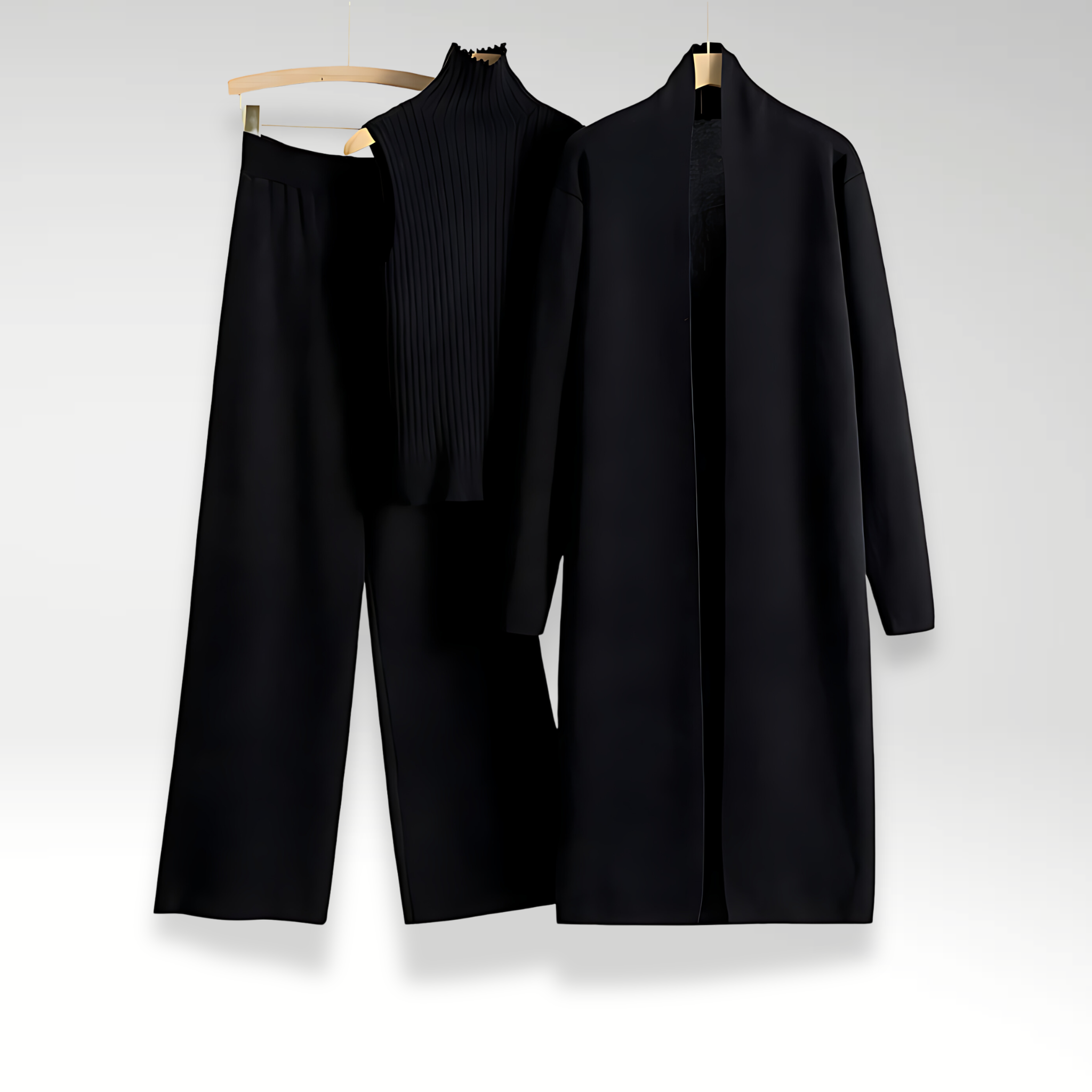 Durand™ | Ensemble trois pièces en maille Luxe