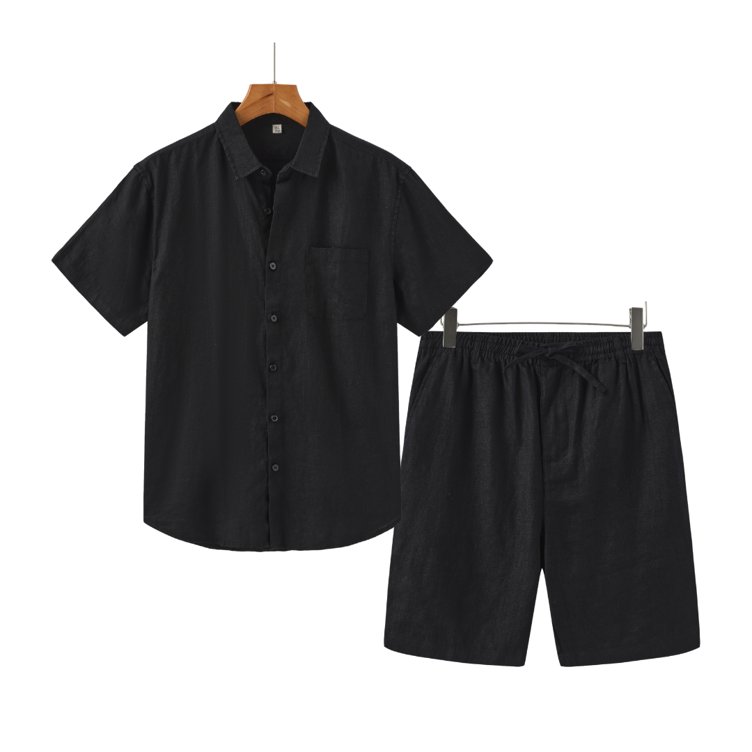 Durand™ | Ensemble en Lin (Shorts)