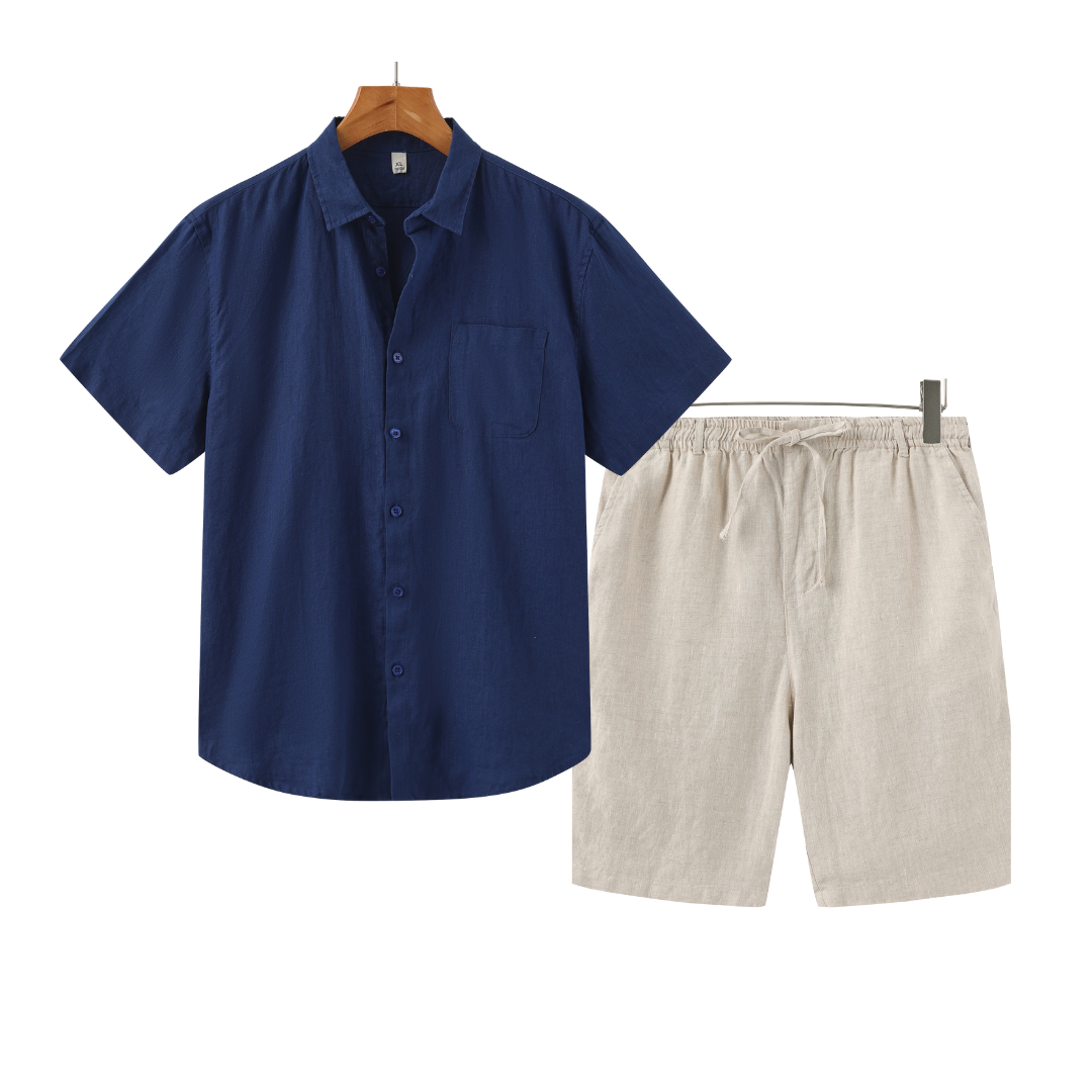 Durand™ | Ensemble en Lin (Shorts)