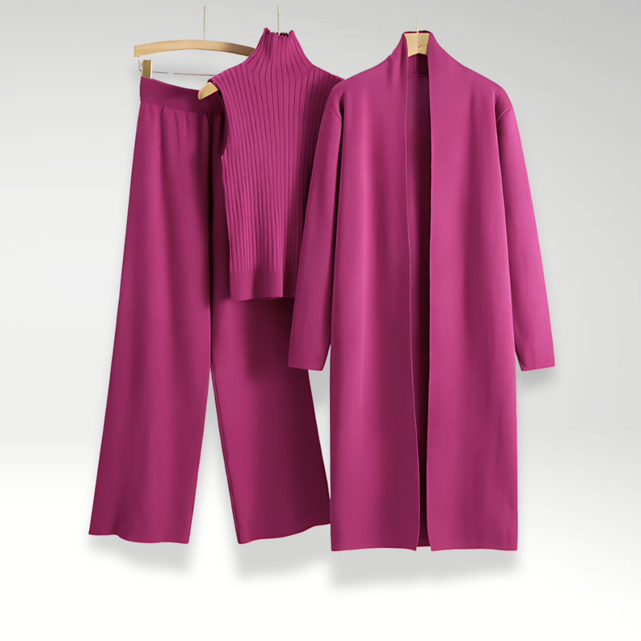 Durand™ | Ensemble trois pièces en maille Luxe