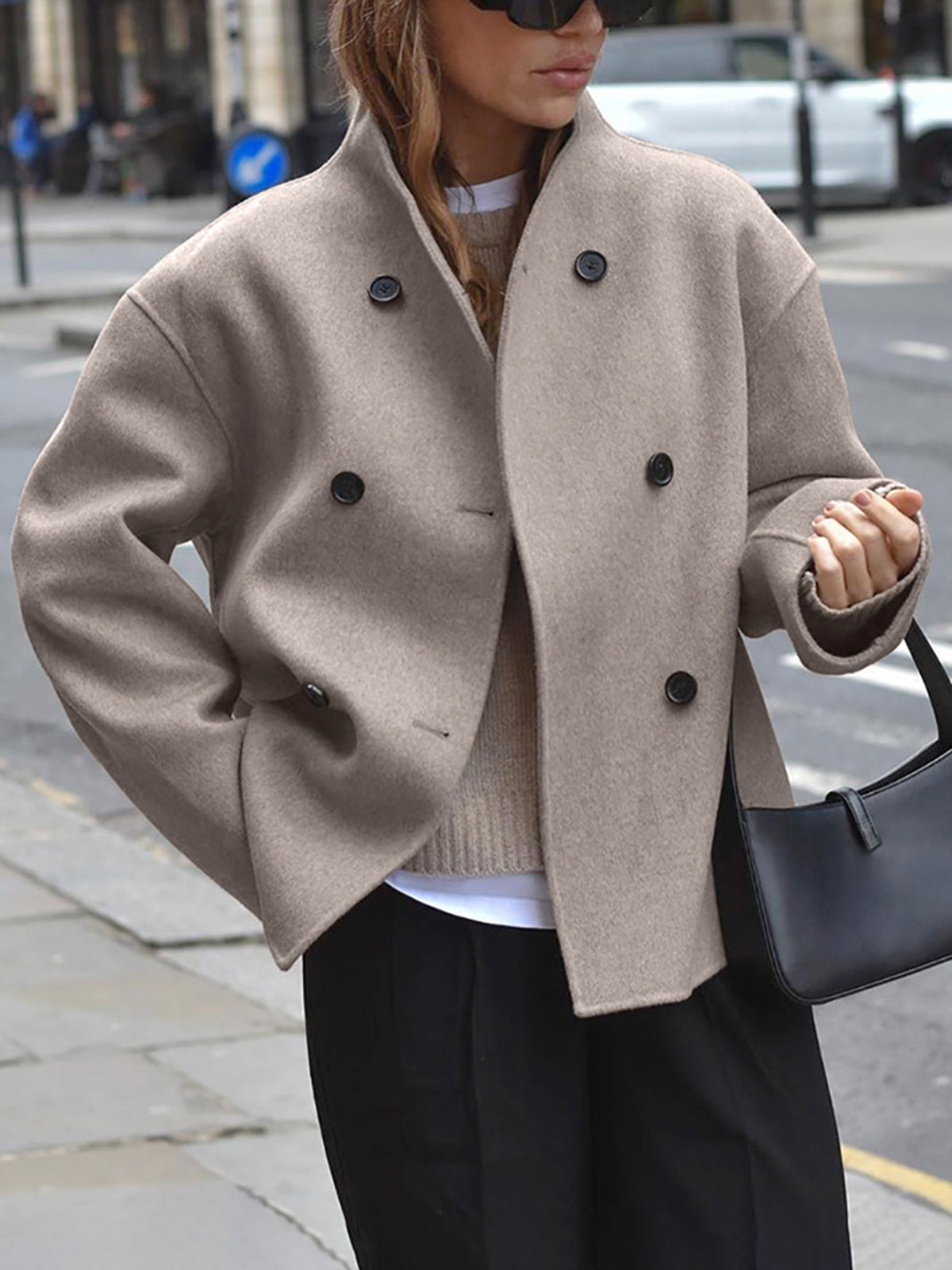 Durand™ | Manteau de laine surdimensionné