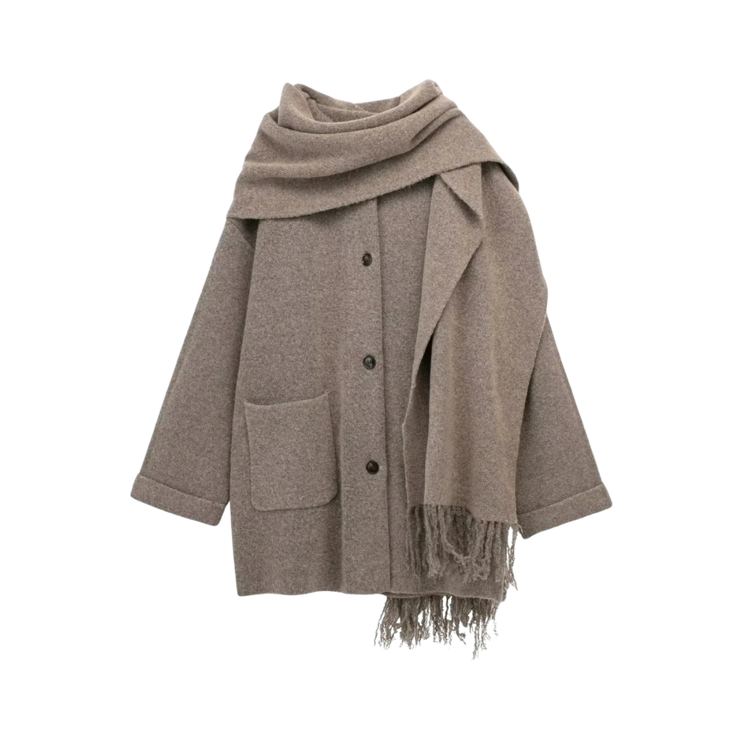 Durand™ | Manteau foulard viral
