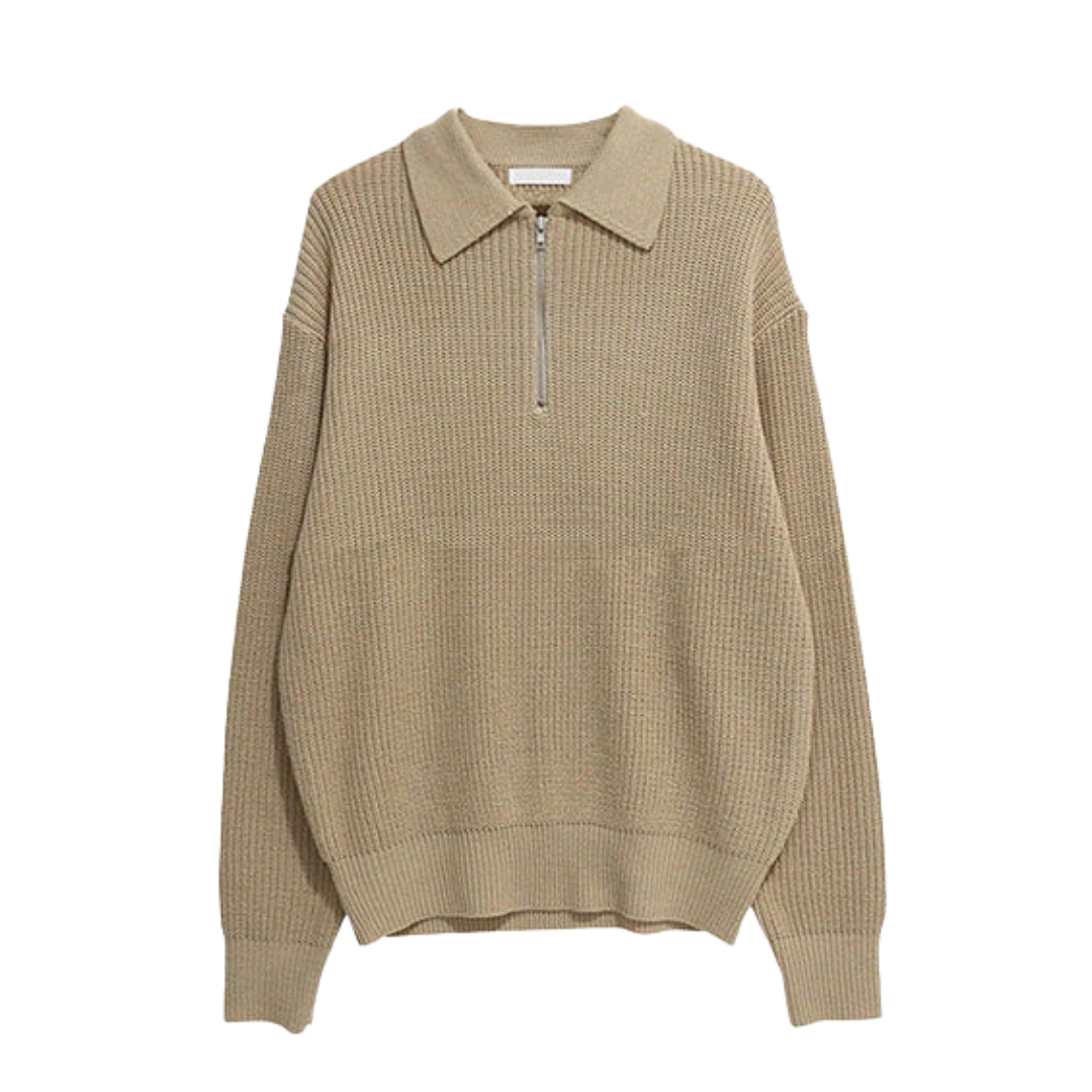 Durand™ | Tricot à Zip 1/4