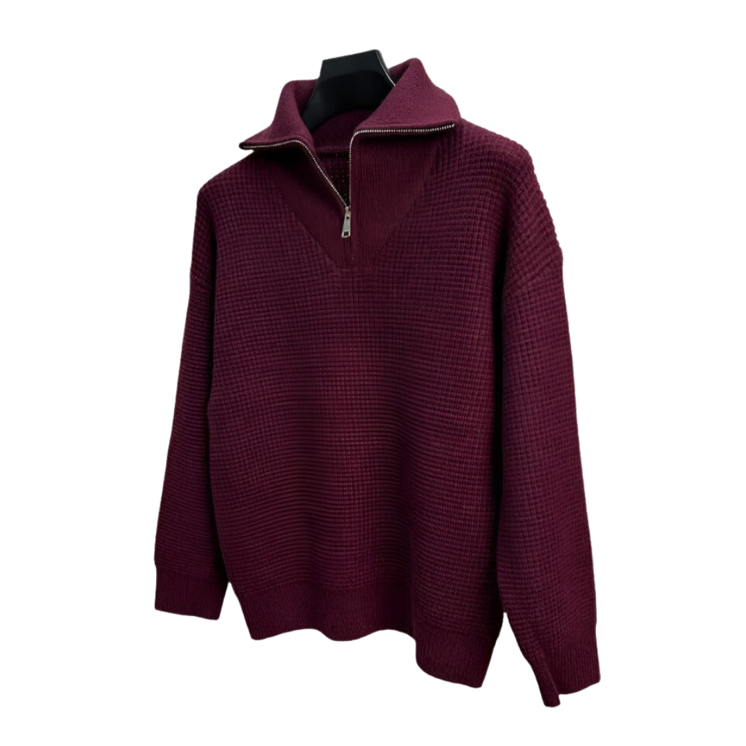 Durand™ | Pull V-cou Zippé