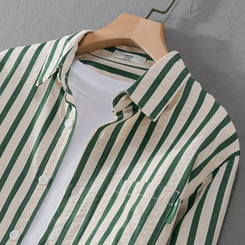 Durand™ | Stribet Skjorte