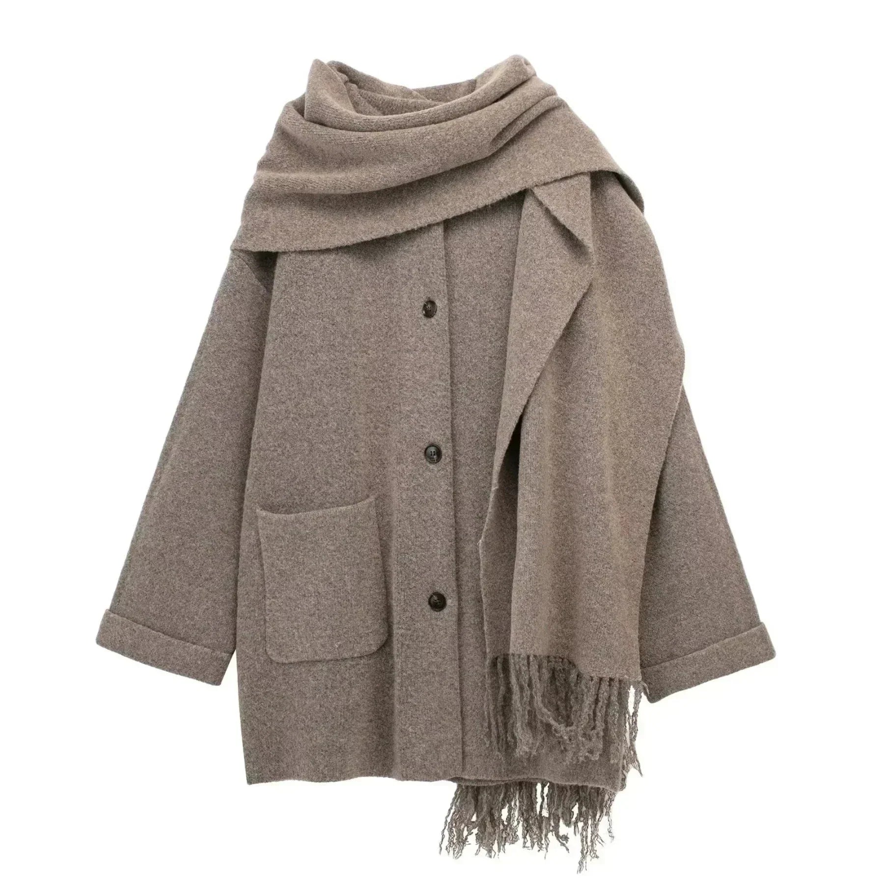Durand™ | Manteau foulard viral