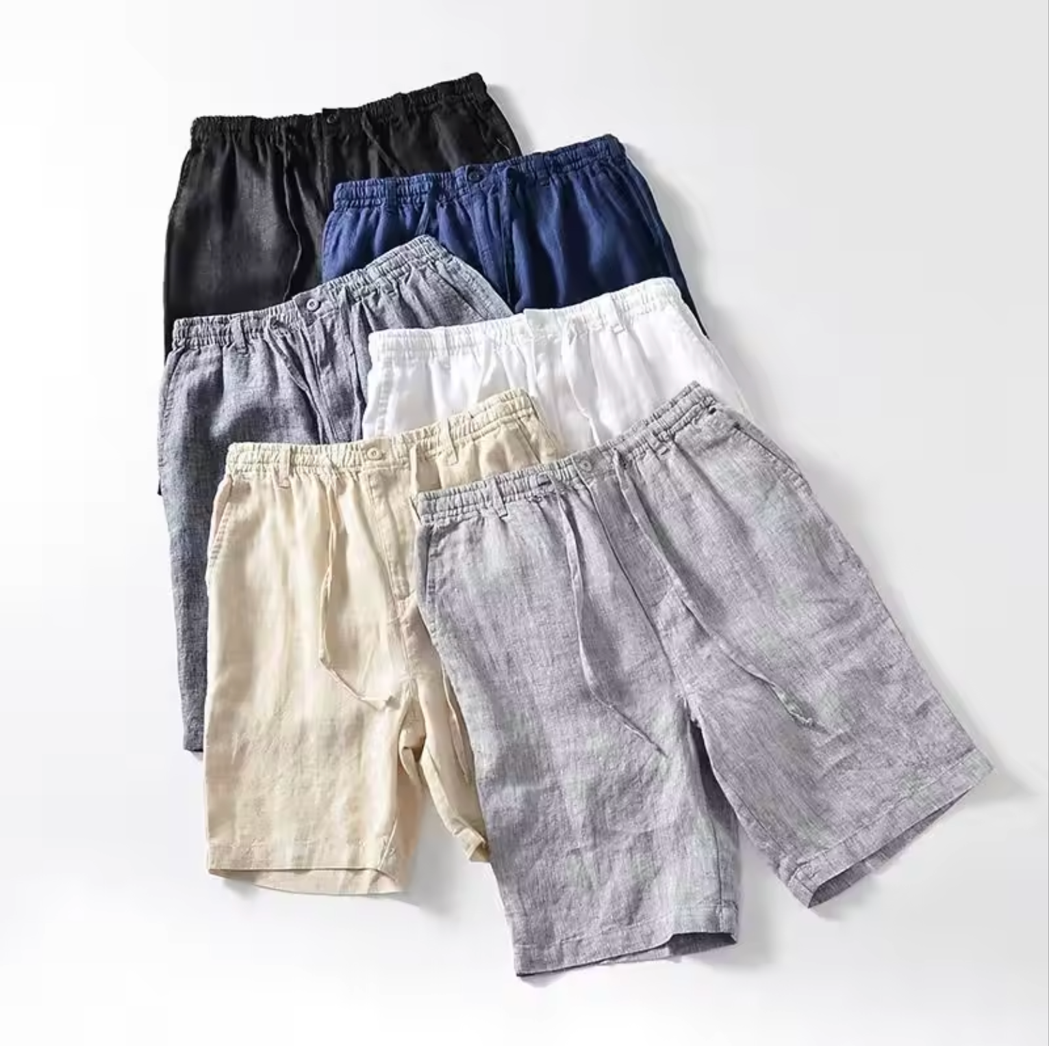 Durand™ | Shorts en lin