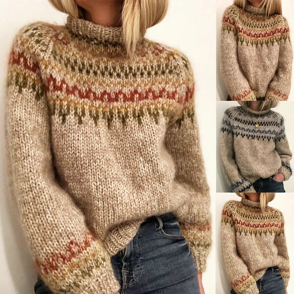 Durand™ | Pull tricoté à col roulé