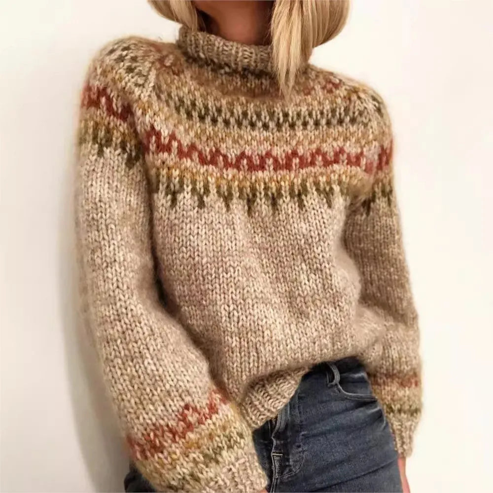 Durand™ | Pull tricoté à col roulé