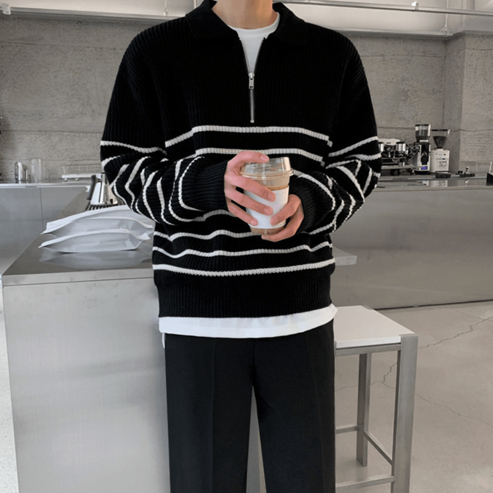 Durand™ | Pull rayé