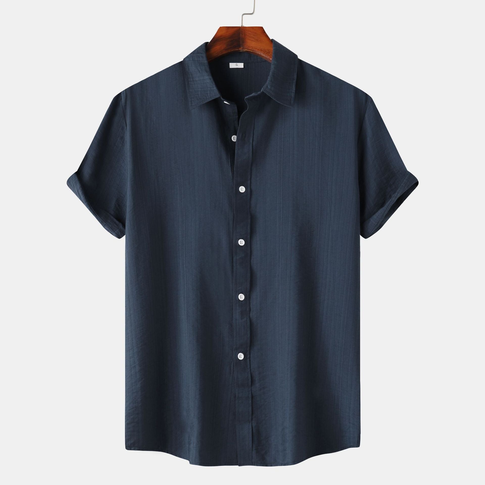 Durand™ | Chemise en lin à manches courtes