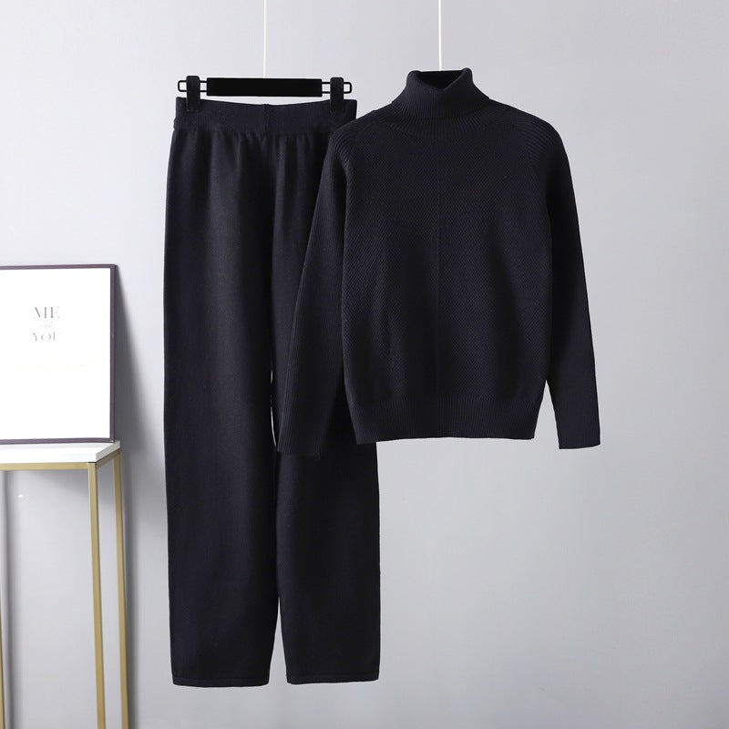 Durand™ | Ensemble deux pièces Lounge en tricot torsadé