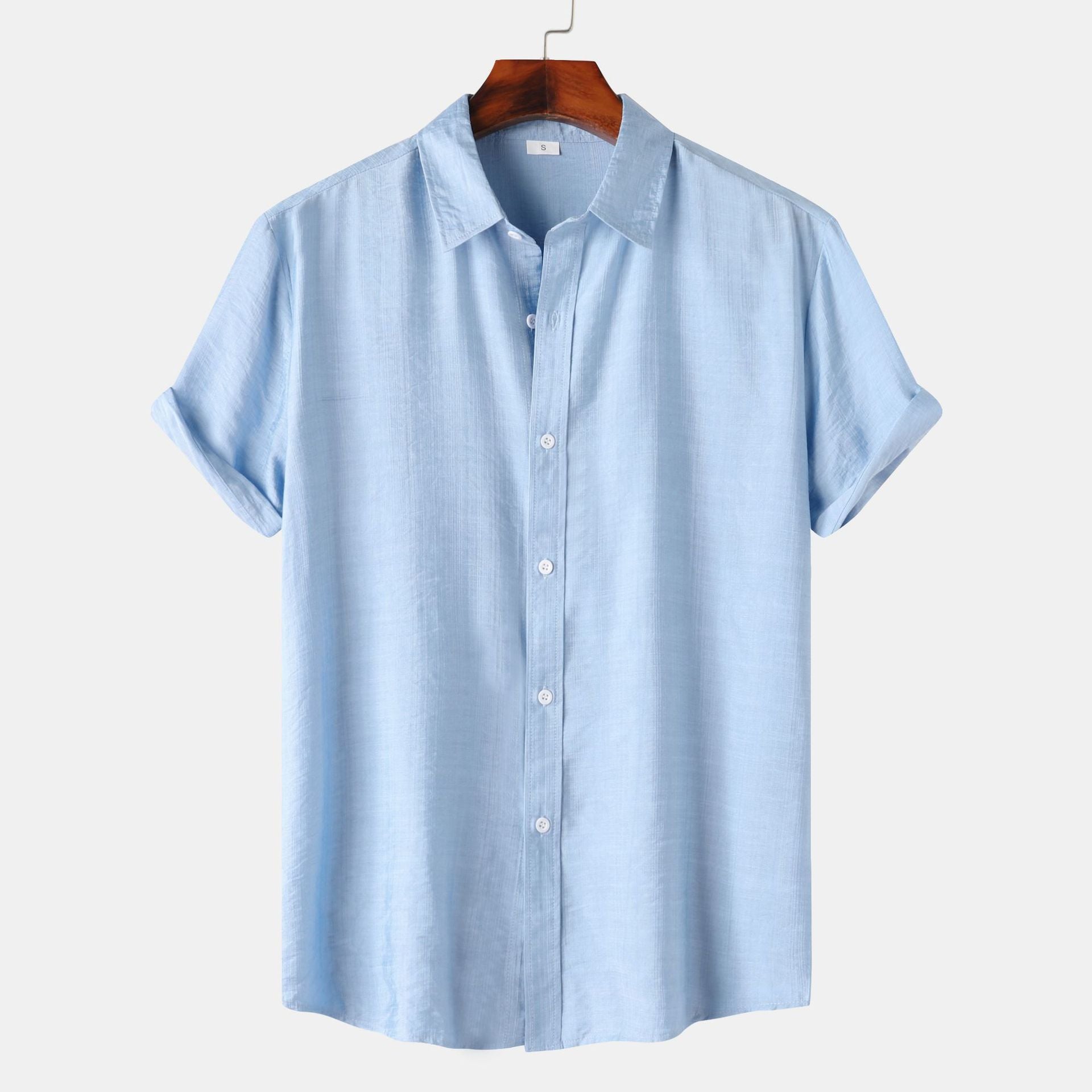Durand™ | Chemise en lin à manches courtes
