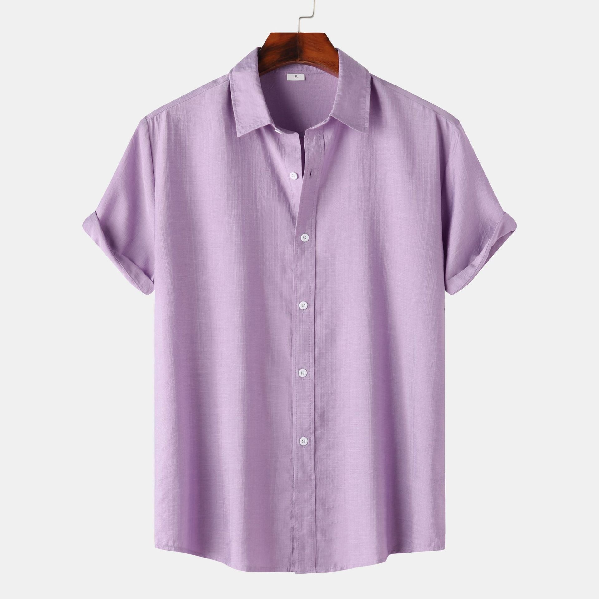 Durand™ | Chemise en lin à manches courtes