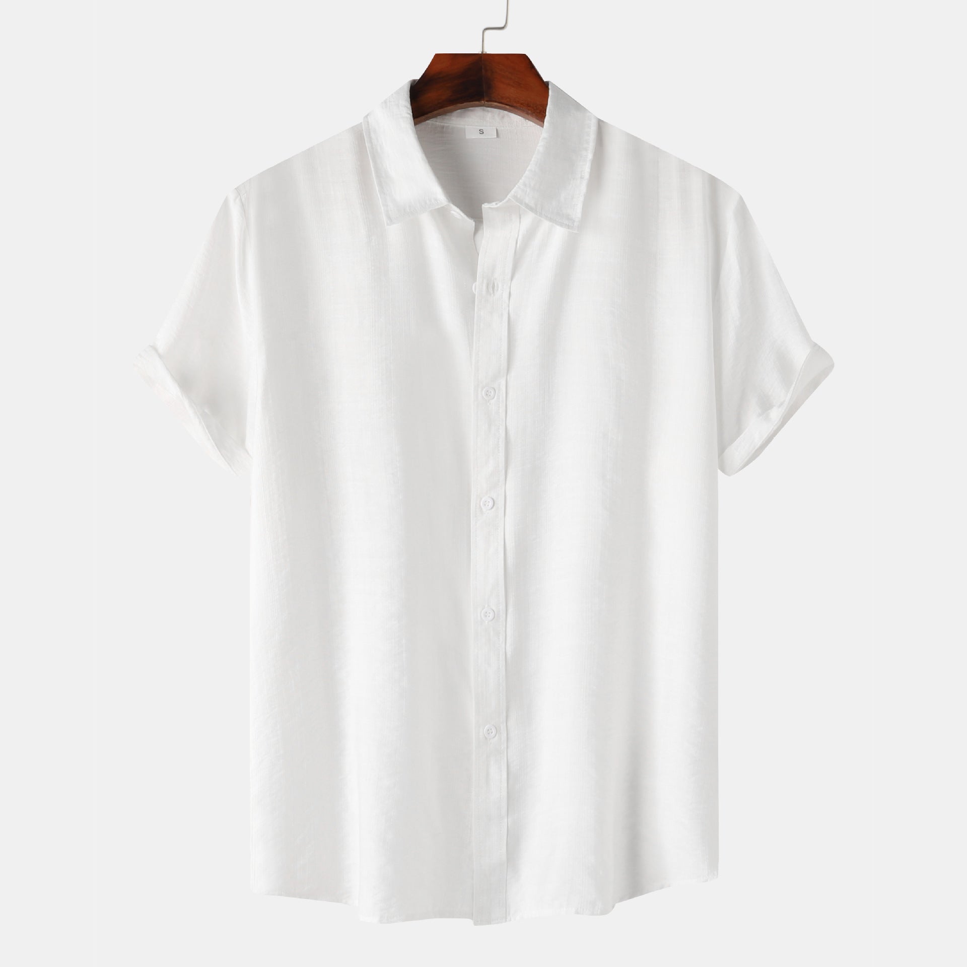 Durand™ | Chemise en lin à manches courtes