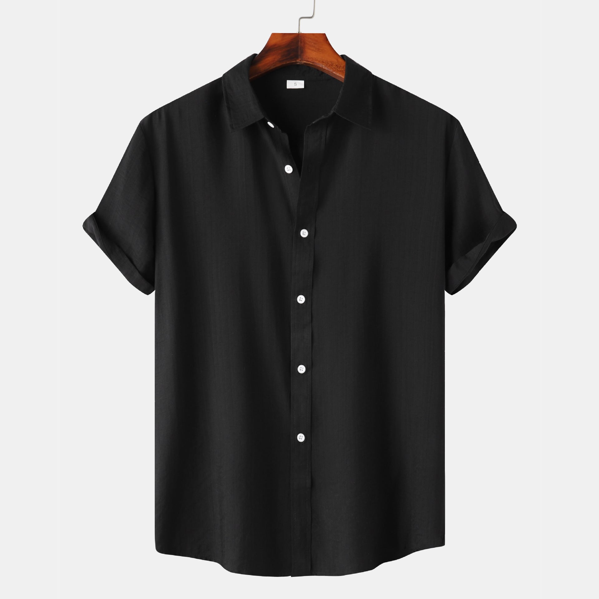 Durand™ | Chemise en lin à manches courtes